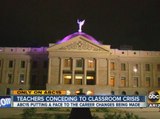 Teachers conceding to classroom crisis