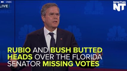 Bush Slams Rubio for Missing Senate Votes