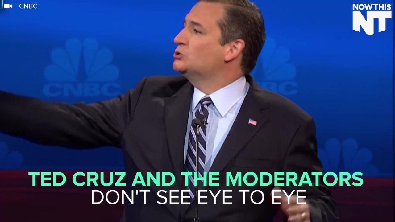 Ted Cruz Gets Incredibly Defensive With Debate Moderators