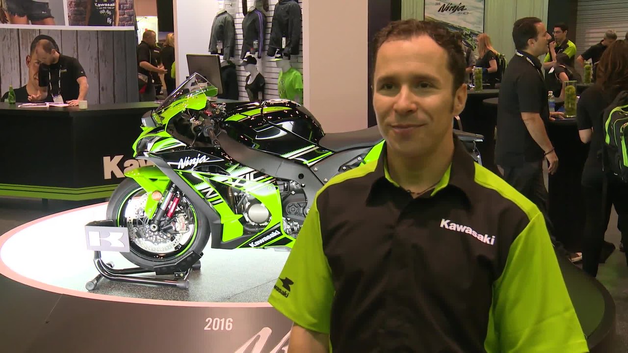 Kawasaki Ninja ZX-10R at AIMExpo 2015