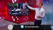 Nacho Lozano. Carnaval campesino en Reforma