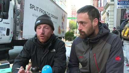 فنانون فرنسيون يقيمون شهرا كاملا على أحد ارصفة برودواي