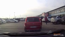 LiveLeak - In Soviet Russia pedestrian hit car