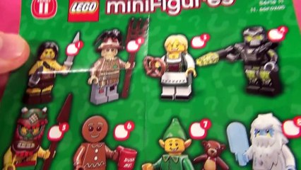 4 Surprise Pack Toys! Lego Minifigures Series_ 4, 7, 10 and 11! Unboxing! by theSurpriseEggs