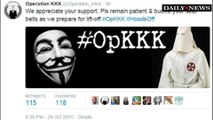 Anonymous Threatens to Reveal Identities of 1,000 KKK Members