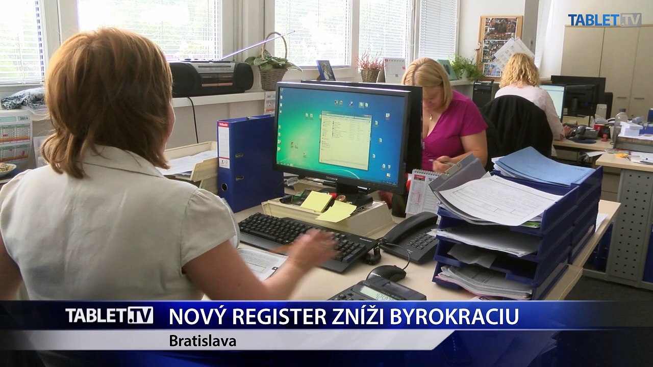 Register právnických osôb ušetrí čas pri vybavovaní potvrdení 