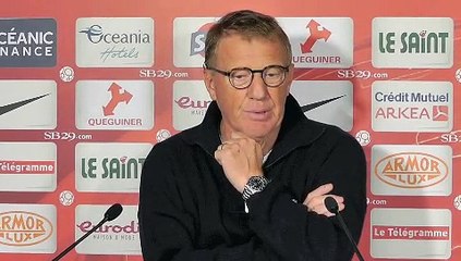 Dijon - Brest : Alex Dupont en conférence de presse