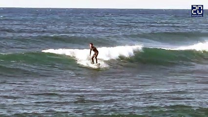 Surf à Sausset-Les-Pins près de Marseille