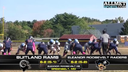 Previewing Suitland at Eleanor Roosevelt