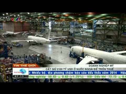 TÀI CHÍNH KINH DOANH: DOANH NGHIỆP MỸ CẤT GIỮ 2100 TỶ USD Ở NƯỚC NGOÀI ĐỂ TRỐN THUẾ (05/03/2015)