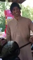 IK lookalike take 2: he talks about the changes in KP after IK's government came in power!