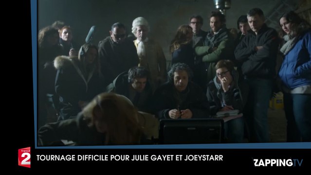 Dix pour cent : La difficile scène coquine de Julie Gayet et JoeyStarr
