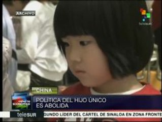 China pone fin a su política del hijo único