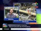 Empleados de Petrobras inician paro por venta de activos de Gaspetro