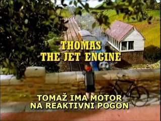 Lokomotivček Tomaž S6 E22 - Tomaž ima motor na reaktivni pogon