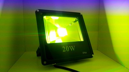 Proyector LED RGB 20W COB 230V