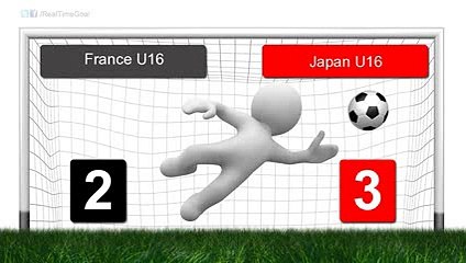 France U16 vs Japan U16 2-3