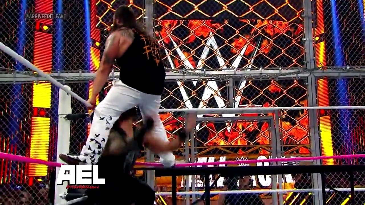 WWE AEL Hell In A Cell 2015 Highlights (HD)