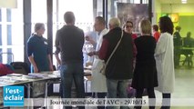 Rencontre avec Florian Jarjat lors de la journée mondiale de l'AVC le 29 octobre 2015