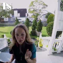 مفاجئة كبيرة عند طرق الباب - big surprise after knocking