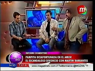 La escandalosa separación de Pampita y Barrantes