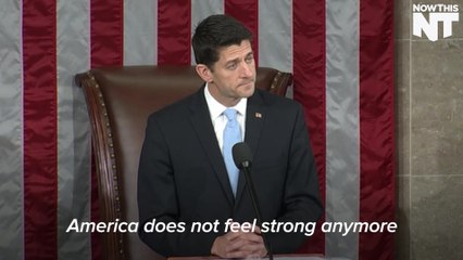 Here Are Paul Ryan's First Words As Speaker Of The House