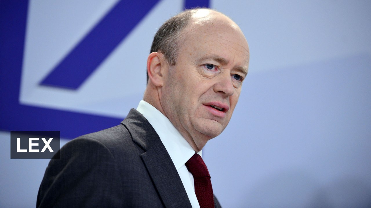 Deutsche’s Cryan forges his own path