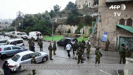 La vague d'attaques au couteau continue à Hébron
