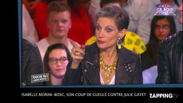 TPMP – Isabelle Morini-Bosc, son coup de gueule contre Julie Gayet