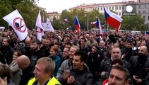 Marchas en Praga y varias ciudades checas contra la llegada de migrantes