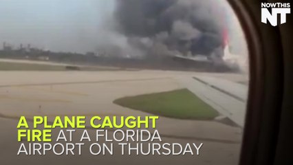 Plane Catches Fire On Tarmac, Closing Florida Airport