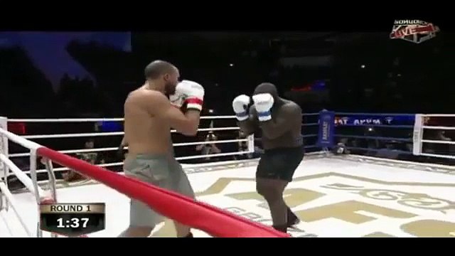 Badr Hari vs Ismael Londt Full fight K.O By Badr Hari - AKHMAT Fight Show 28_8_2015