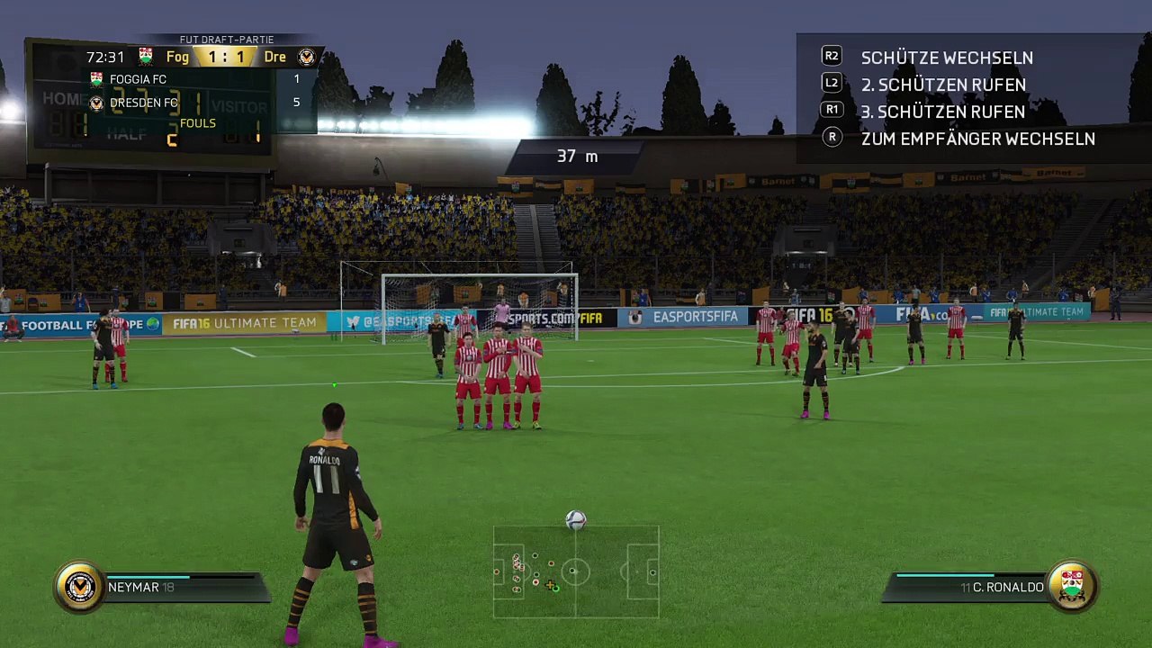 FIFA 16 freistos