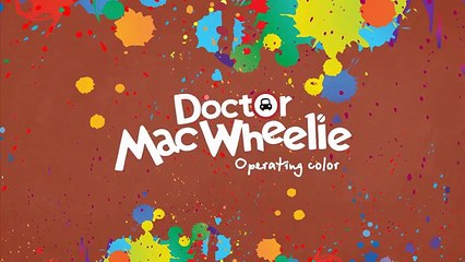 Let's Color with Doc McWheelie's Magic Brush - Paint a SPORTS CAR! (Children's Car Cartoons)