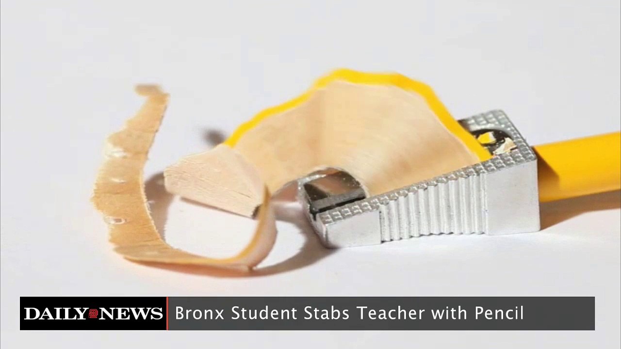 Bronx Student Stabs Teacher With Pencil video Dailymotion
