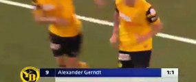 Goal Alexander Gerndt Young Boys 1 vs 1 ZurichSwiss Cup October, 29 2015