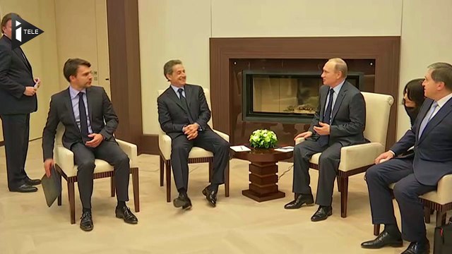Le monde a besoin de la Russie , Nicolas Sarkozy a rendu visite à Vladimir Poutine