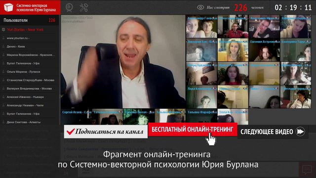 Леность ума или жизнь на полную катушку. Системно-векторная психология Юрия Бурлана