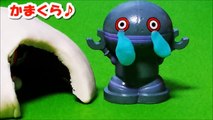 ねんどdeかまくら❤アンパンマン アニメ＆おもちゃ ガンバレだだんだん！Anpanman Toys Animation