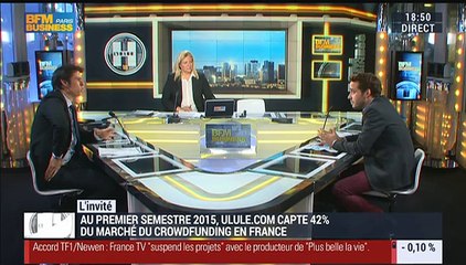 "La visite de Michel Sapin chez Ulule permet de constater l'avancée du crowdfunding en France", Arnaud Burgot - 29/10