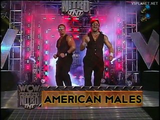 Lex Luger & Ment vs American Males, WCW Monday Nitro 31.10.1995