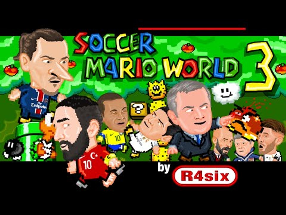 Amazing Soccer Mario World 3 - Cartoon Parody