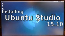Installing Ubuntu Studio 15.10