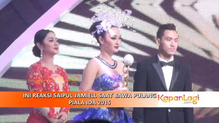 Ini Reaksi Saipul Jamiell Saat Bawa Pulang Piala IDA 2015