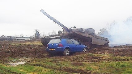 The ultimate driving experience - in a Chieftain tank