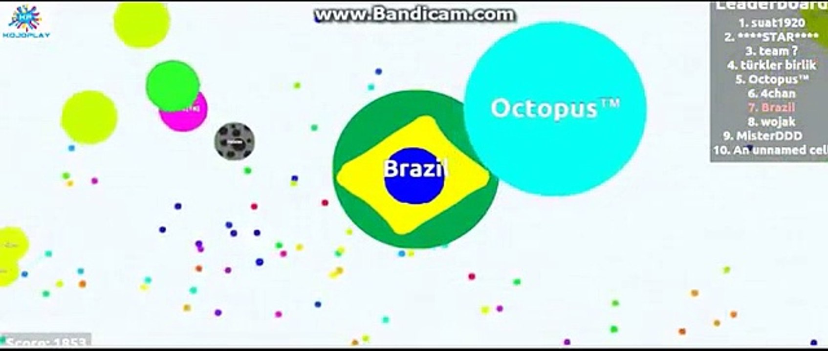 Agar.io Brasil Games, Agar io Gameplay Brazil !