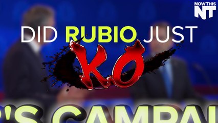 Rubio KO'd Jeb In Last Night's Debate