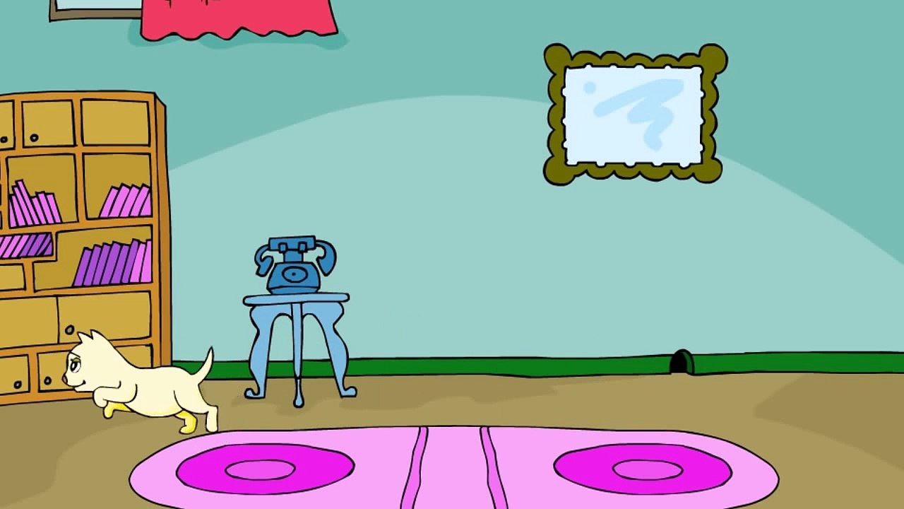 As Pussy Sat Upon English Nursery Rhymes Cartoon/Animated Rhymes For Kids