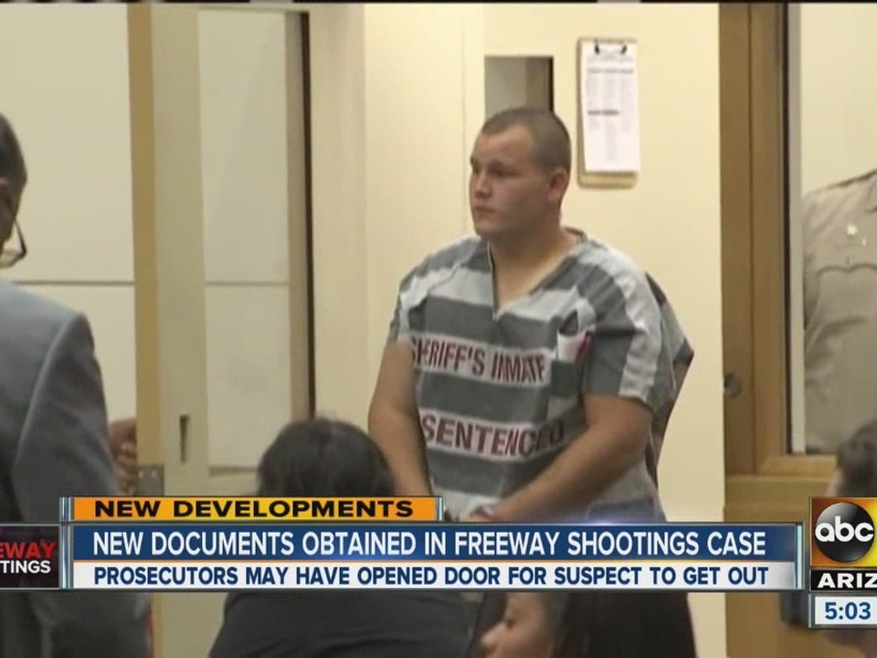 Prosecutor casts doubt on alibi for freeway shooting suspect