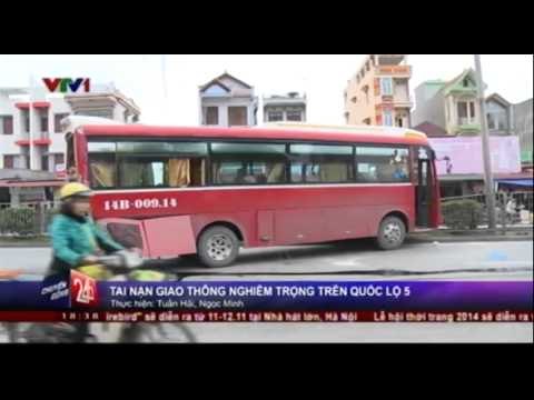 Tai nạn giao thông nghiêm trọng trên quốc lộ 5